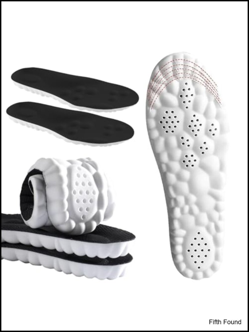Memory Foam Insoles Arch Support Shoe Inserts for Men and Women